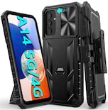 Funda Fntcase Para Samsung Galaxy A14-5g Con Clip Para Cinturón, Color Negro - Venta Internacional.