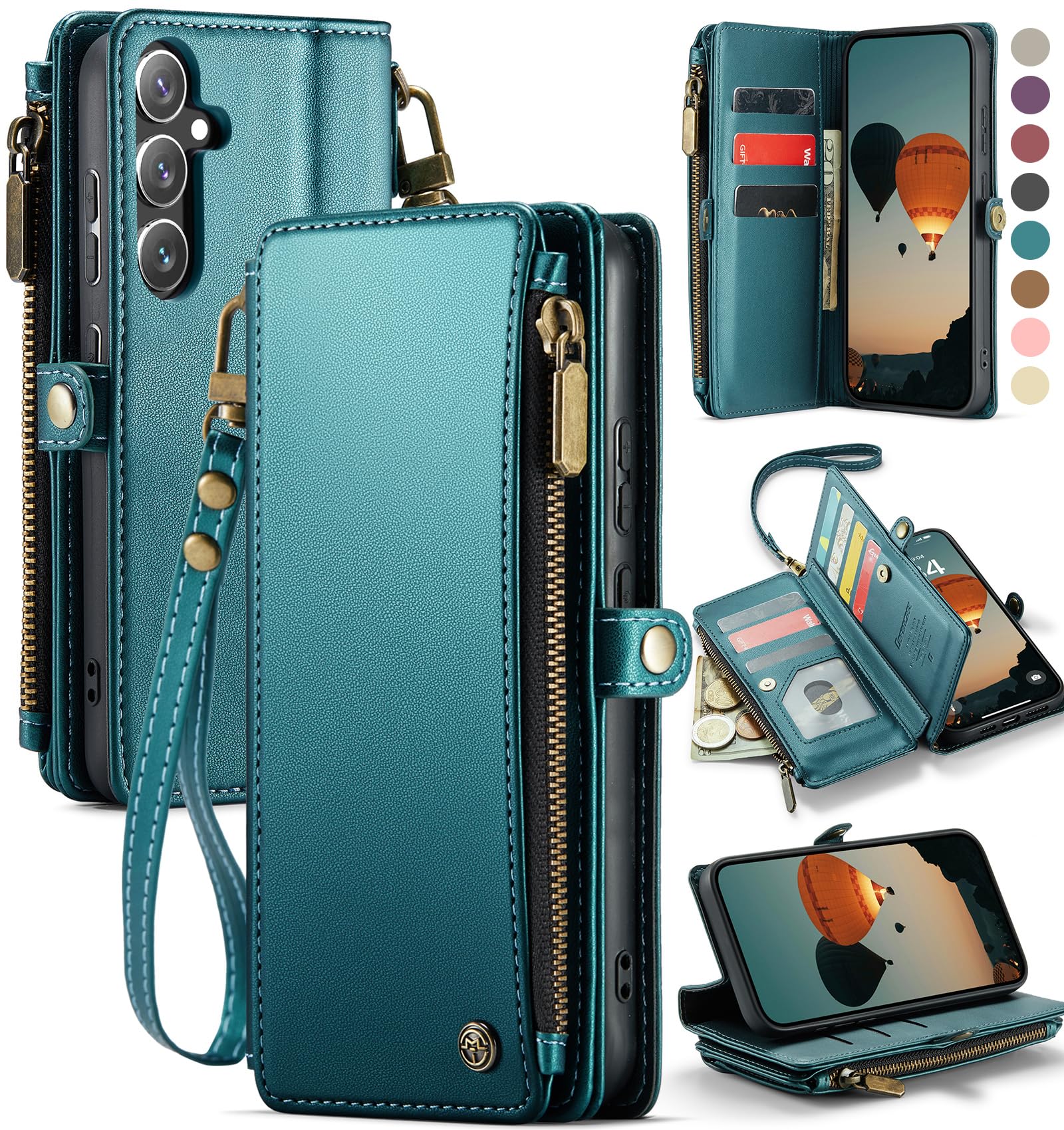 Foto 1 | Funda Wallet Defcase Compatible Con Samsung Galaxy S24 Fe 5g - Venta Internacional.