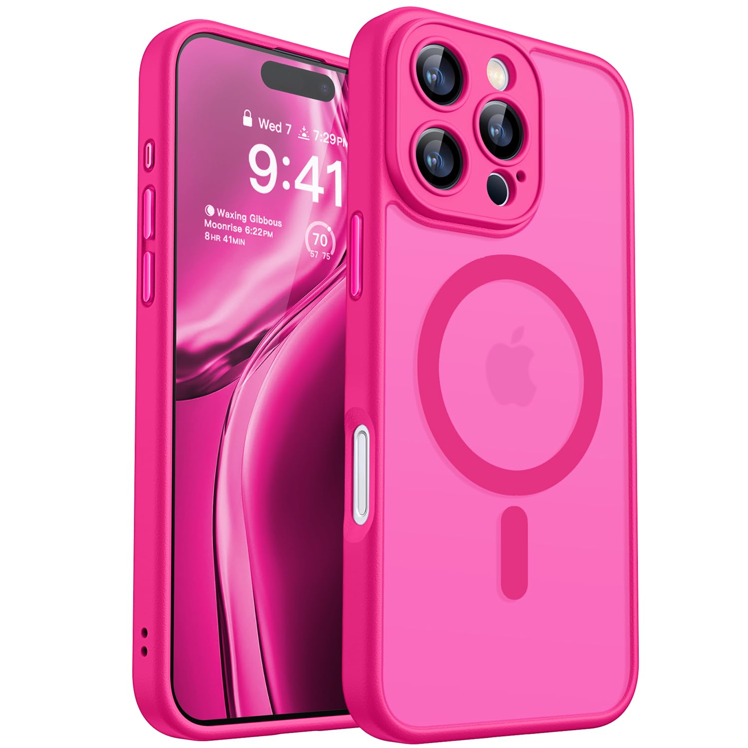 Foto 2 pulgar | Funda Magnética Canshn Compatible Con Iphone 16 Pro Max - Venta Internacional.