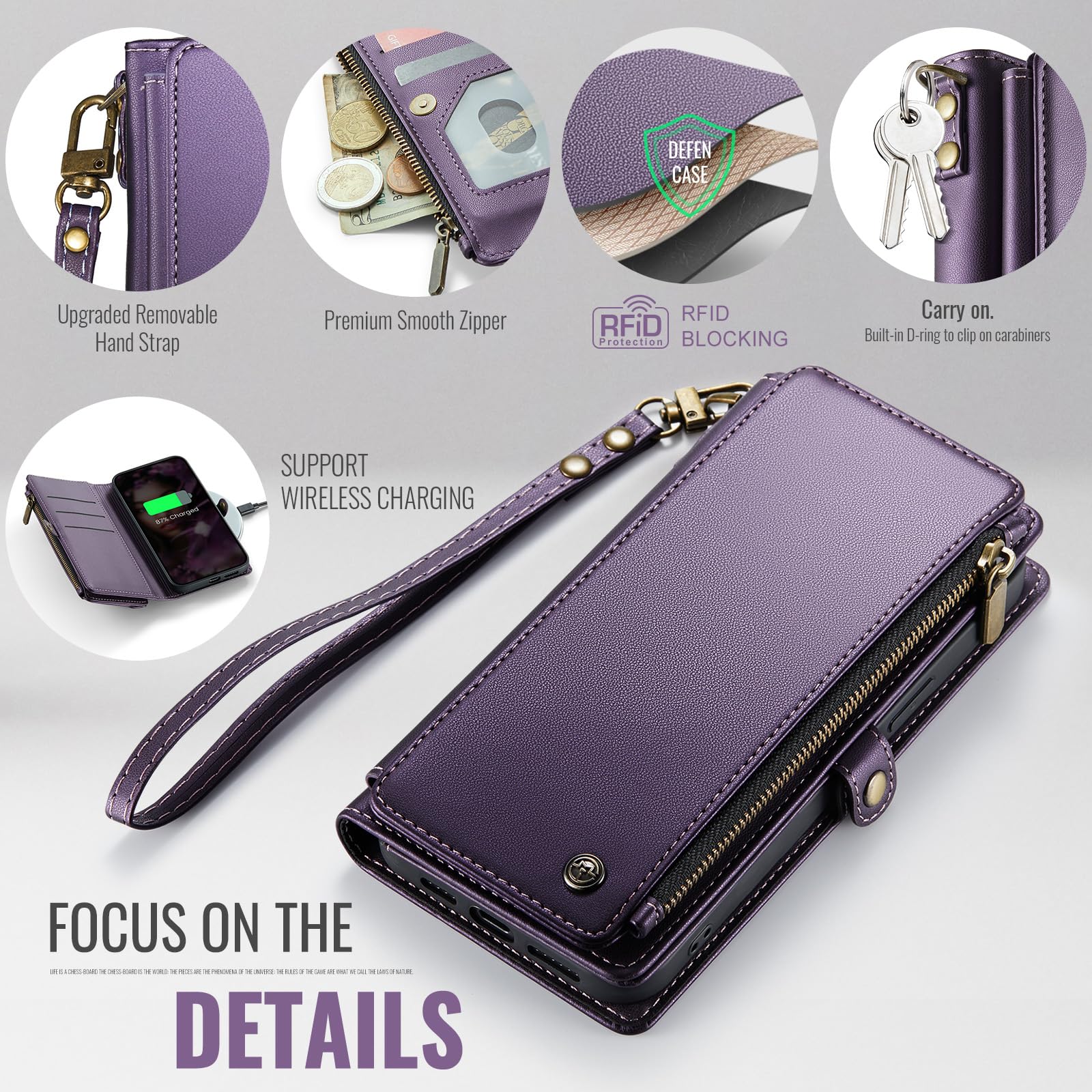 Foto 5 | Funda Para Teléfono Wallet Defense Para Samsung Galaxy S20 Fe 5g Pu - Venta Internacional.