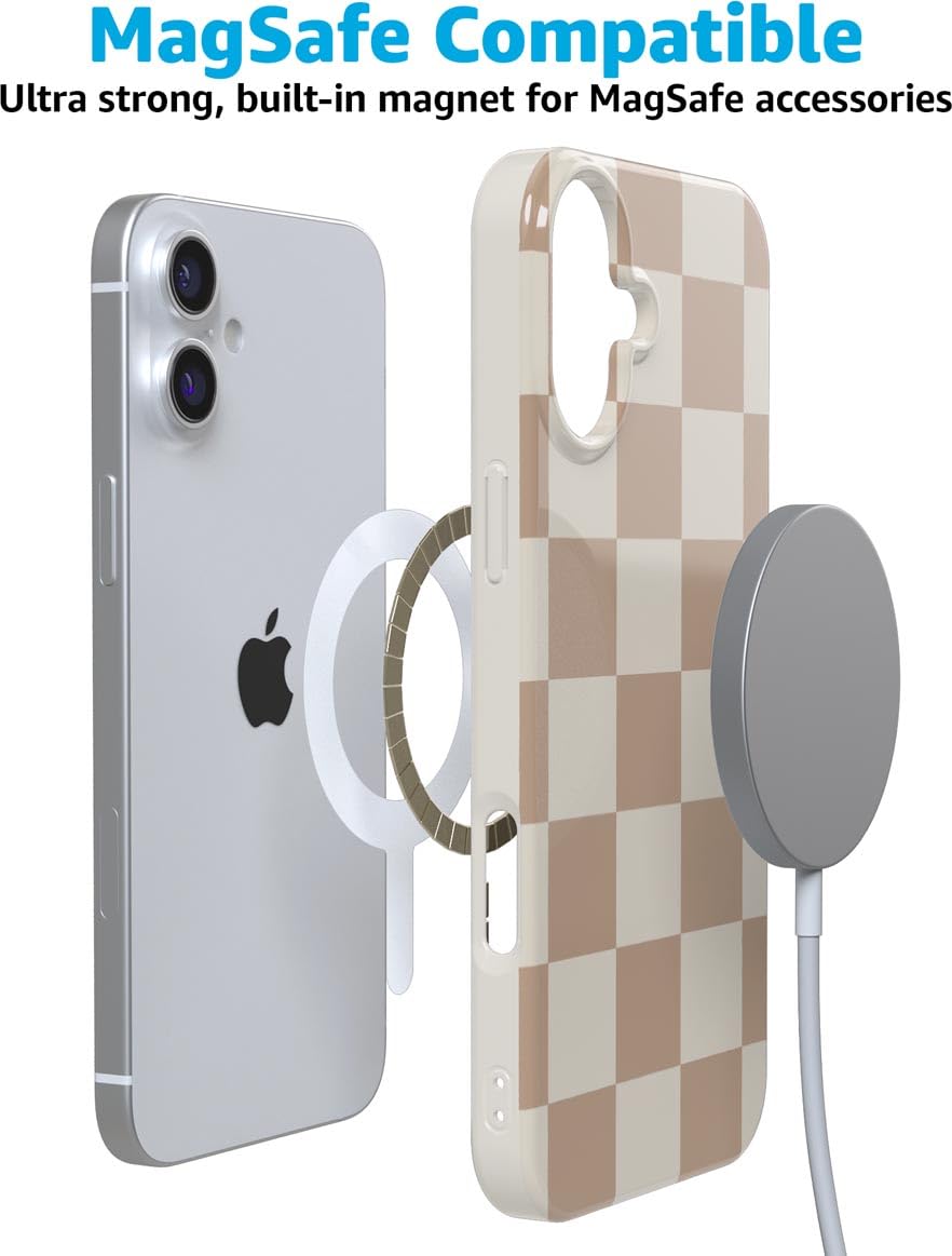 Foto 8 pulgar | Funda De Teléfono Casely Para Iphone 16 Fit Check Classic Ultra Slim - Venta Internacional.