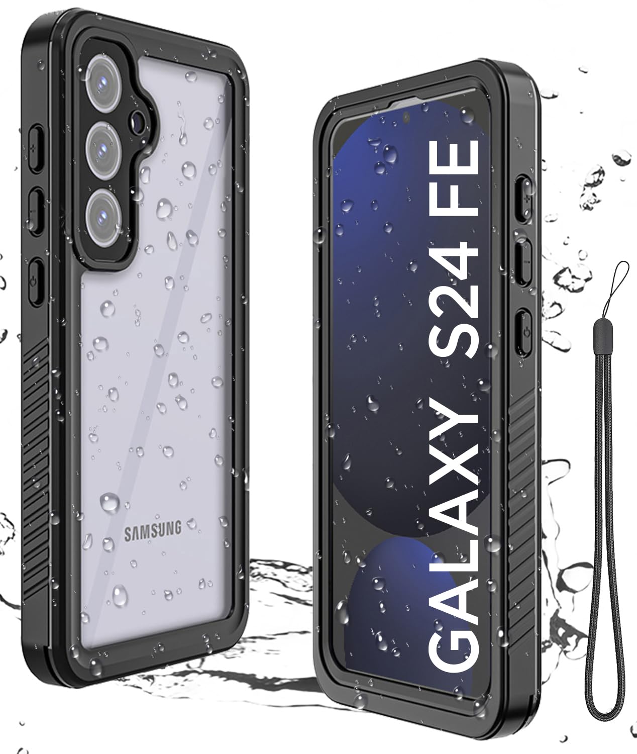 Foto 2 pulgar | Funda De Teléfono Miimall A Prueba De Agua Ip68 Para Samsung Galaxy S24 Fe - Venta Internacional.