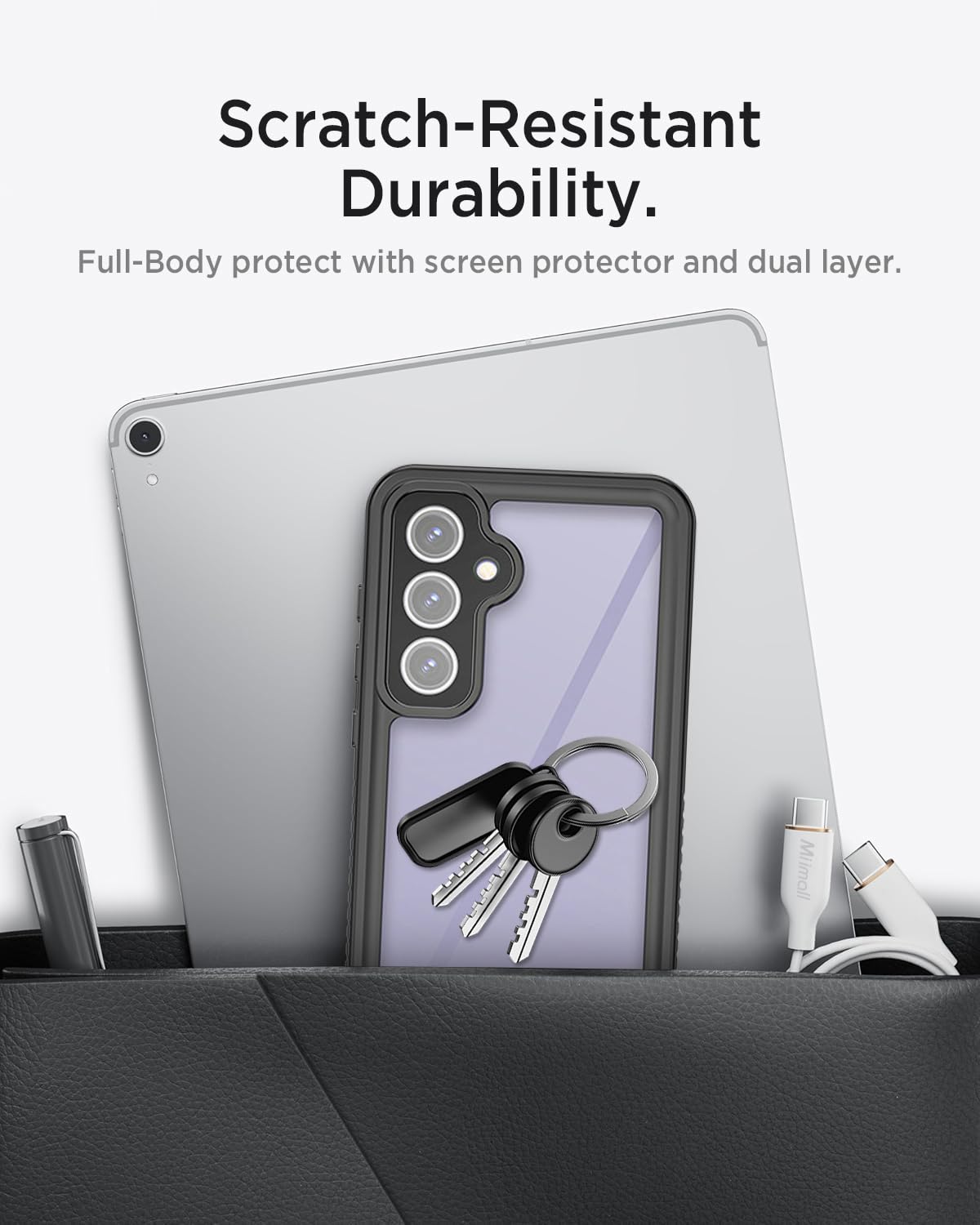 Foto 4 pulgar | Funda De Teléfono Miimall A Prueba De Agua Ip68 Para Samsung Galaxy S24 Fe - Venta Internacional.