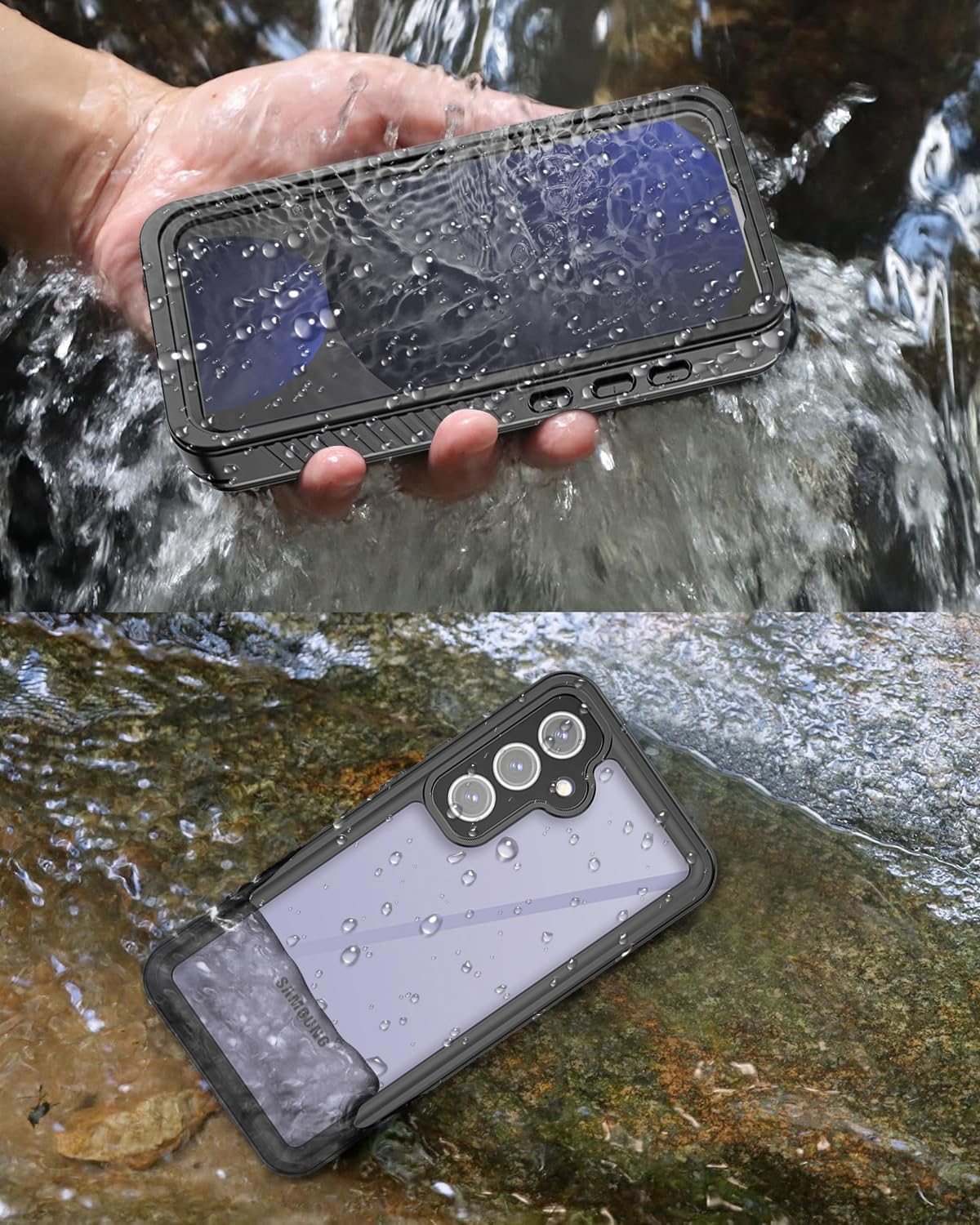Foto 7 pulgar | Funda De Teléfono Miimall A Prueba De Agua Ip68 Para Samsung Galaxy S24 Fe - Venta Internacional.