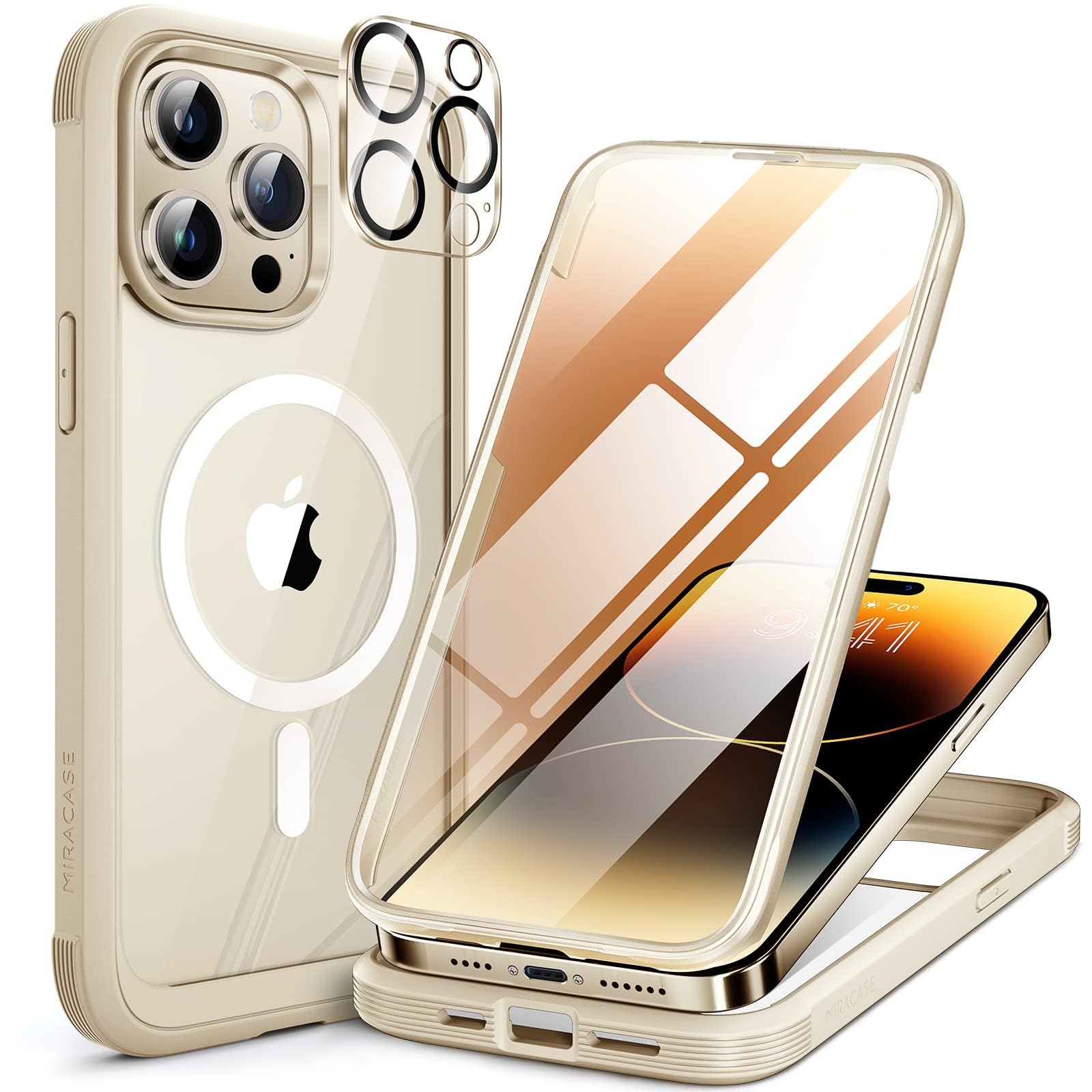Foto 1 | Funda Miracase De Cuerpo Completo Para Iphone 14 Pro Magnetic - Venta Internacional.