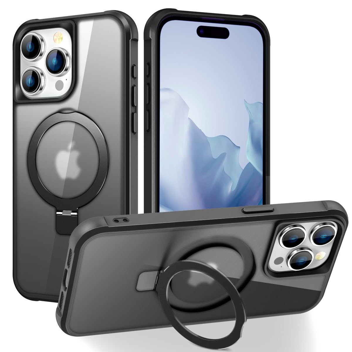 Foto 2 pulgar | Funda De Teléfono Sky-lmw Compatible Con Iphone 14 Pro Max Negra - Venta Internacional.