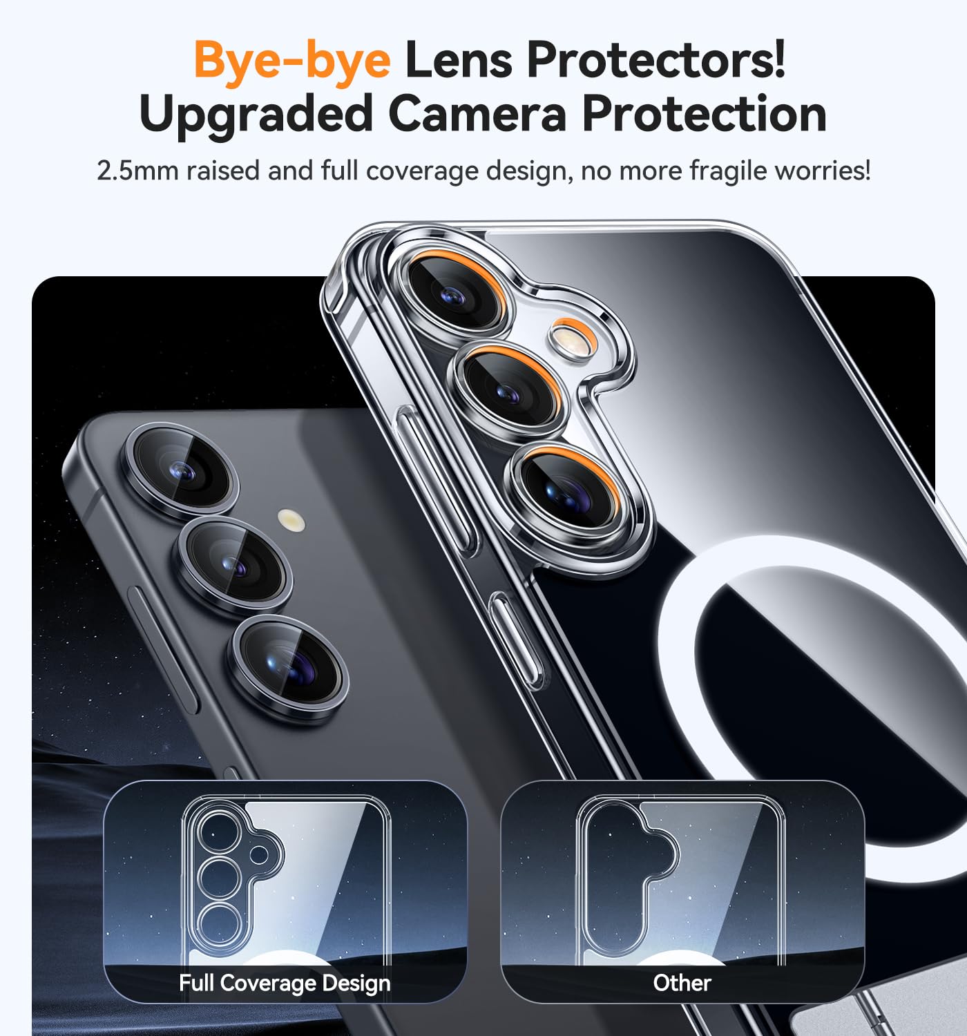 Foto 7 pulgar | Funda De Teléfono Canshn Para Samsung Galaxy S25 Plus Con Soporte - Venta Internacional.