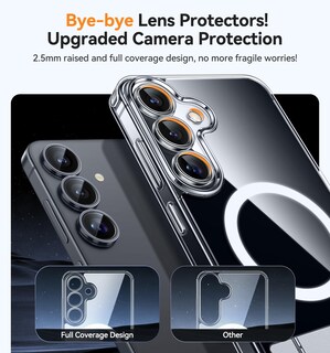 Foto 6 | Funda De Teléfono Canshn Para Samsung Galaxy S25 Plus Con Soporte - Venta Internacional.