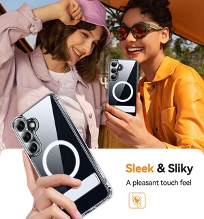 Foto 7 | Funda De Teléfono Canshn Para Samsung Galaxy S25 Plus Con Soporte - Venta Internacional.