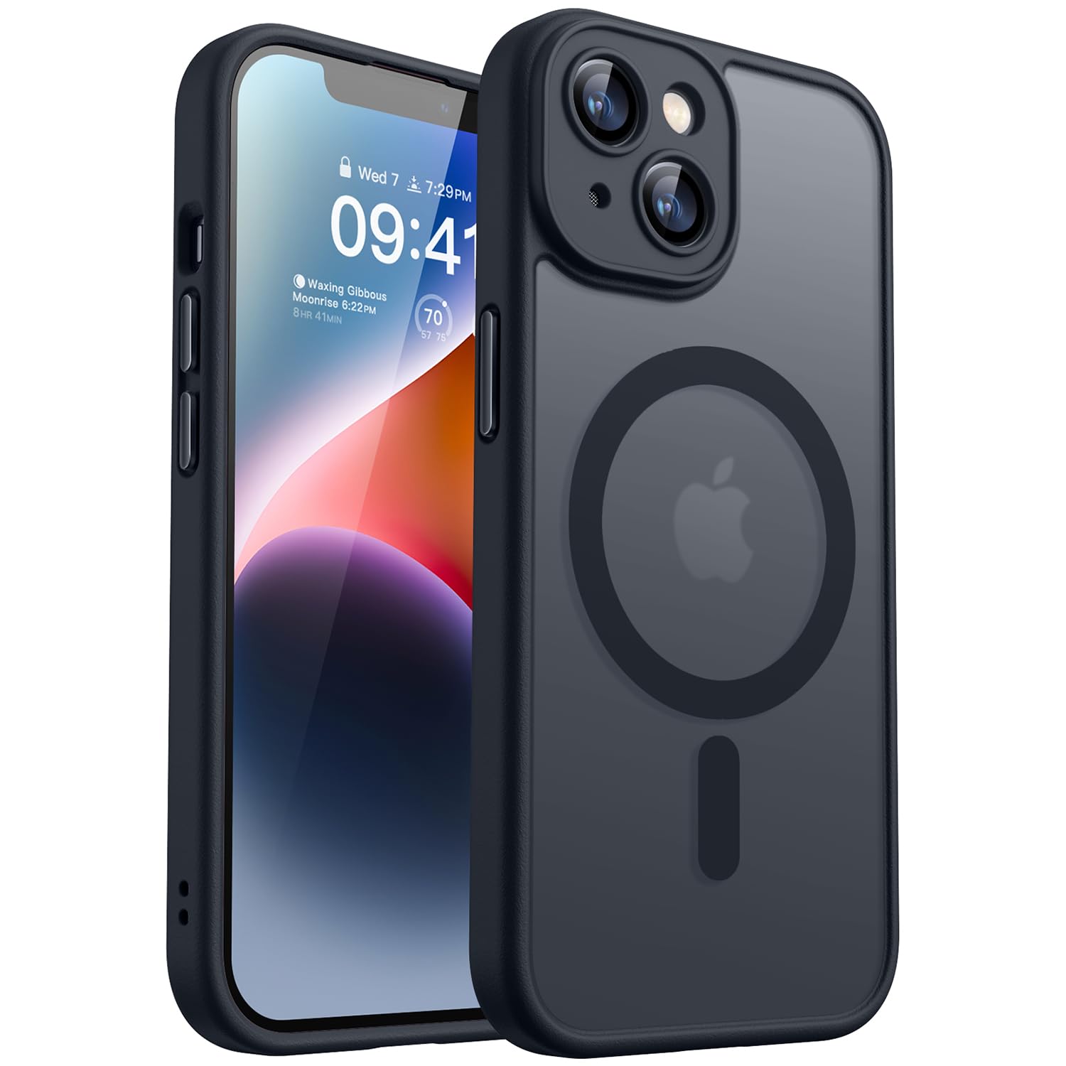 Foto 1 | Funda Magnética Canshn Para Iphone 14 Plus De 6.7 Pulgadas, Negra - Venta Internacional.