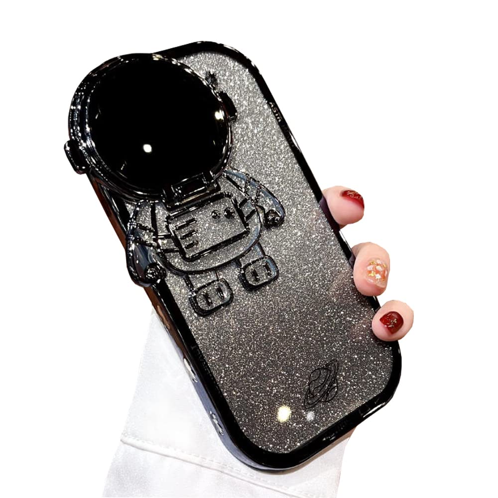 Foto 2 | Funda De Teléfono Qokcoahn Astronaut Hidden Stand Para Iphone 16 Pro - Venta Internacional.