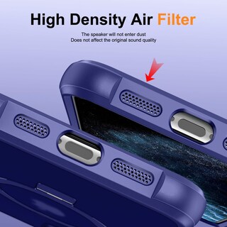 Foto 7 | Funda De Teléfono Skylmw Compatible Con Iphone 12/12 Pro 6.1 Navy - Venta Internacional.