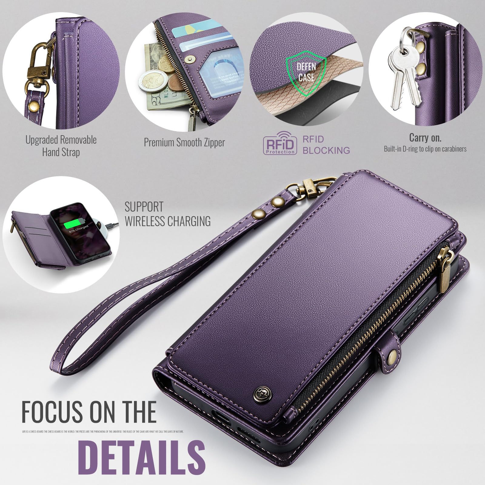 Foto 5 | Funda Wallet Defcase Compatible Con Samsung Galaxy S21 5g - Venta Internacional.