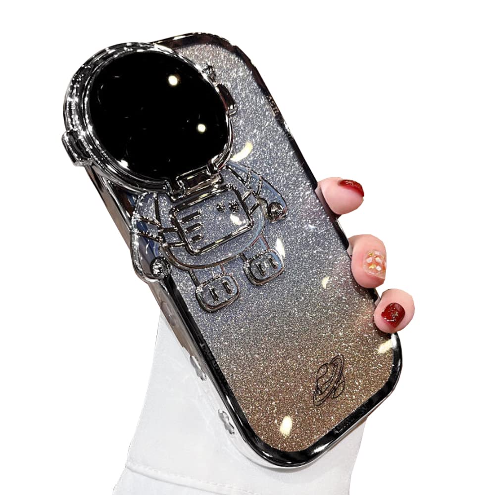 Foto 2 | Funda De Teléfono Qokcoahn Astronaut Hidden Stand Para Iphone 16 - Venta Internacional.