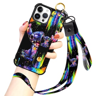 Foto 1 | Funda De Teléfono Cuwana Cartoon Para Iphone 15 Pro Max Con Cordón - Venta Internacional.
