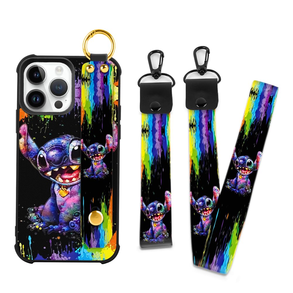Foto 5 | Funda De Teléfono Cuwana Cartoon Para Iphone 15 Pro Max Con Cordón - Venta Internacional.