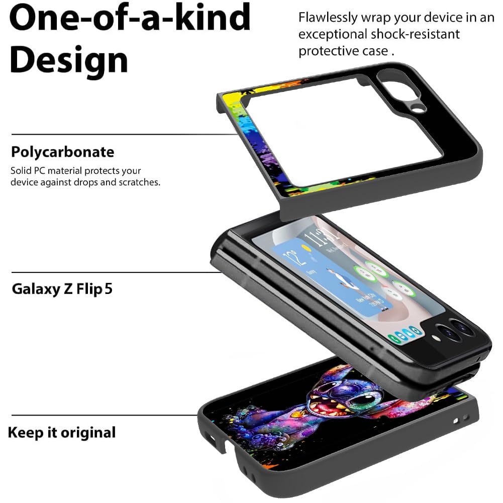 Foto 4 pulgar | Funda De Teléfono Compatible Con Samsung Galaxy Z Flip 5 - Venta Internacional.
