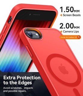 Foto 5 | Funda Magnética Canshn Con Magsafe Para Iphone Se 2022/8 - Venta Internacional.