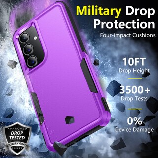 Foto 4 | Funda De Teléfono Spidercase Para Samsung Galaxy S24 Plus 2024 Morado - Venta Internacional.