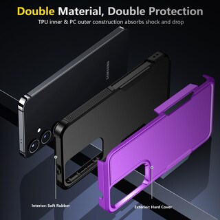 Foto 6 | Funda De Teléfono Spidercase Para Samsung Galaxy S24 Plus 2024 Morado - Venta Internacional.