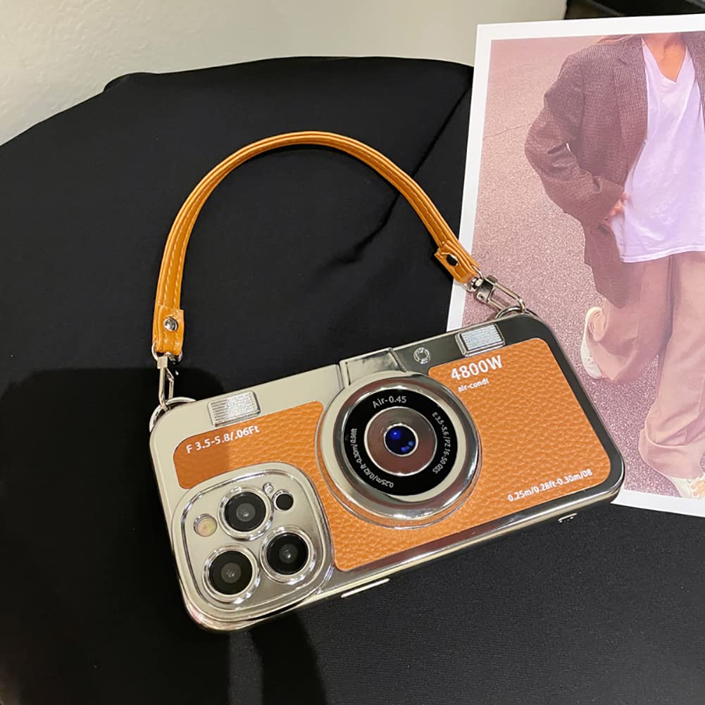 Foto 3 | Funda De Teléfono Qokcoahn Compatible Con La Cámara Vintage Del Iphone 16 - Venta Internacional.