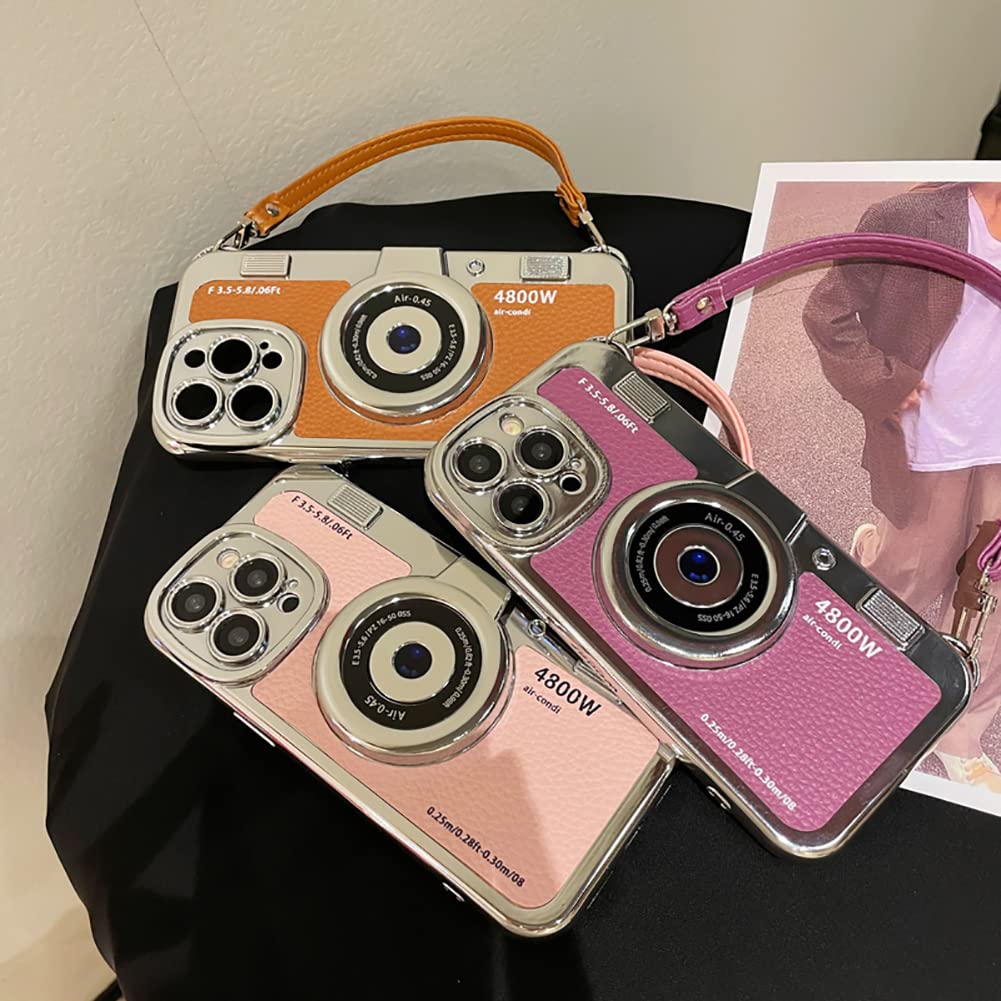 Foto 7 | Funda De Teléfono Qokcoahn Compatible Con La Cámara Vintage Del Iphone 16 - Venta Internacional.