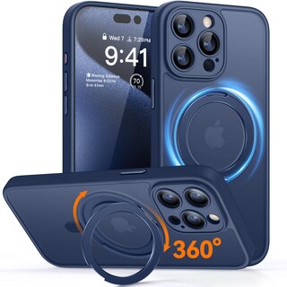 Foto 1 | Funda Para Teléfono Canshn Con Soporte Magnético Giratorio 360° Para Iphone 15 Pro 6.1 - Venta Internacional.