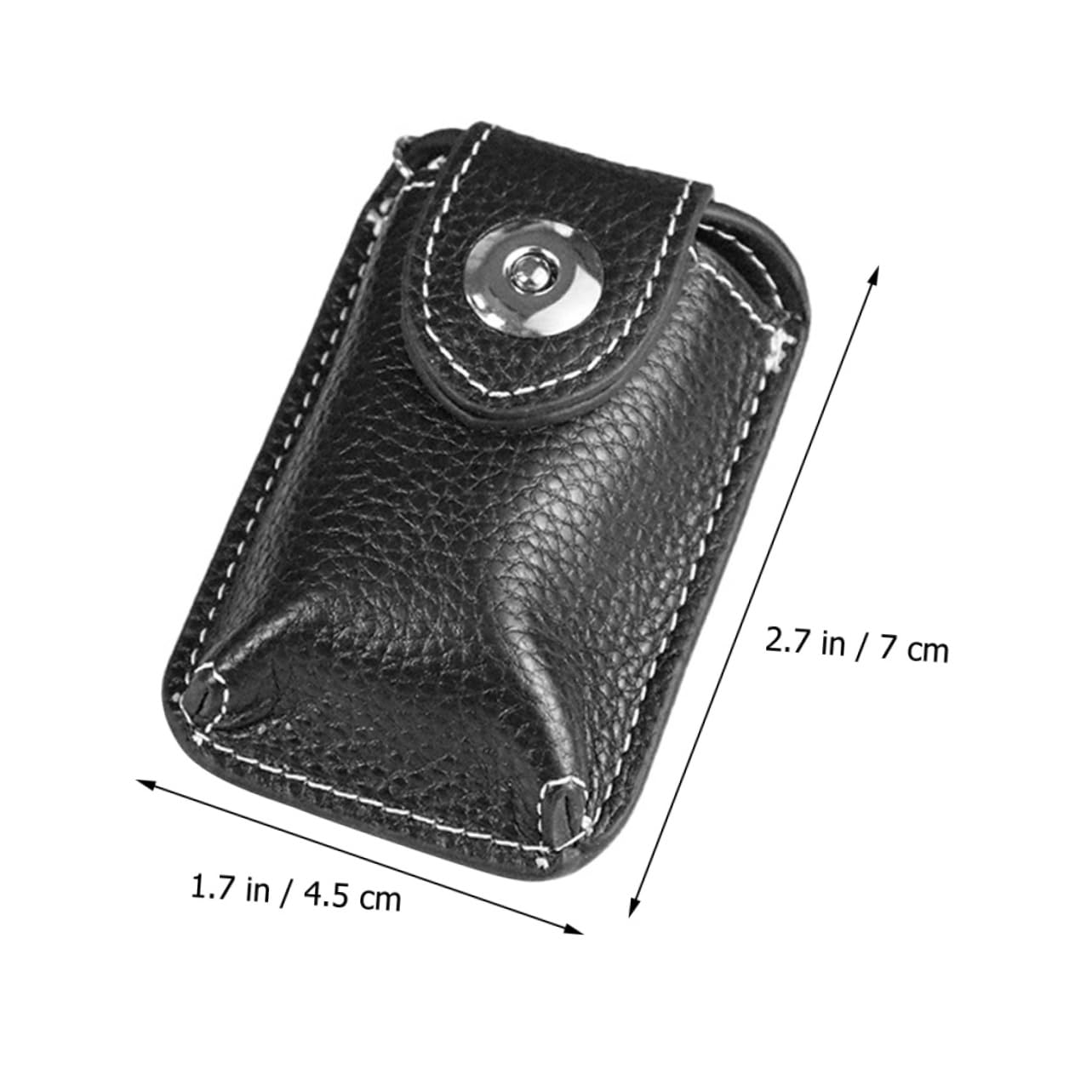Foto 5 pulgar | Funda De Piel Con Llavero De Coche Para Feltechelectr, Color Negro - Venta Internacional.