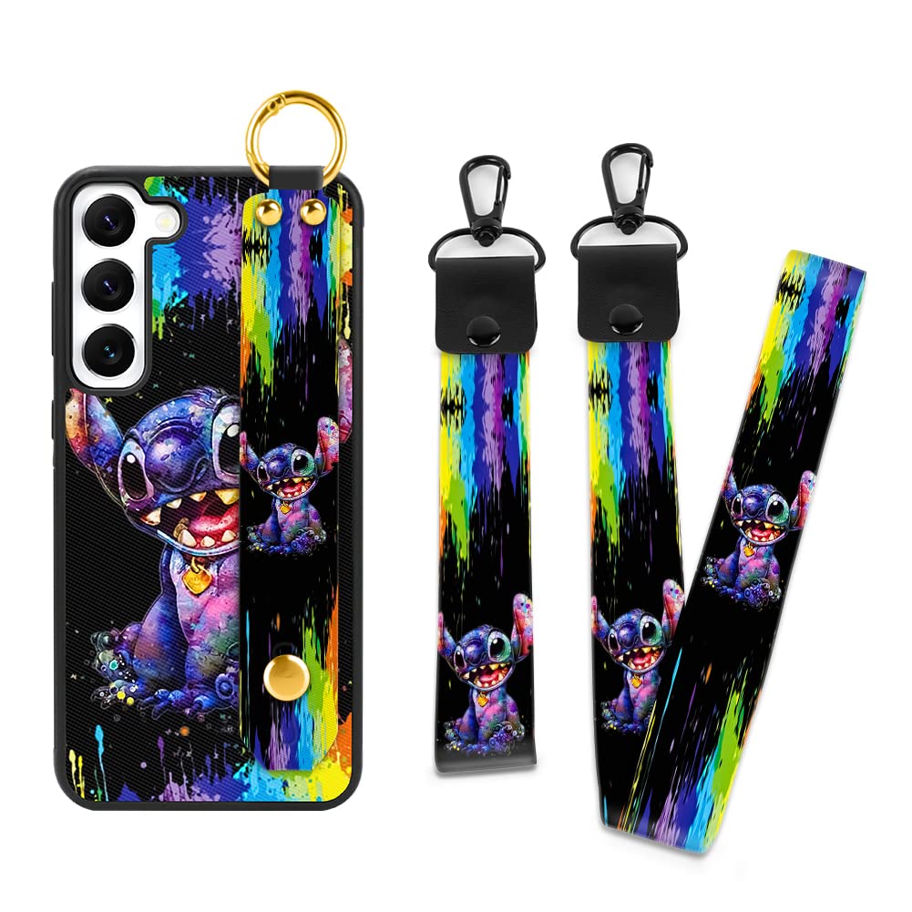 Foto 6 pulgar | Funda De Teléfono Con Diseño De Dibujos Animados Para Samsung Galaxy S24 Con Cordón - Venta Internacional.
