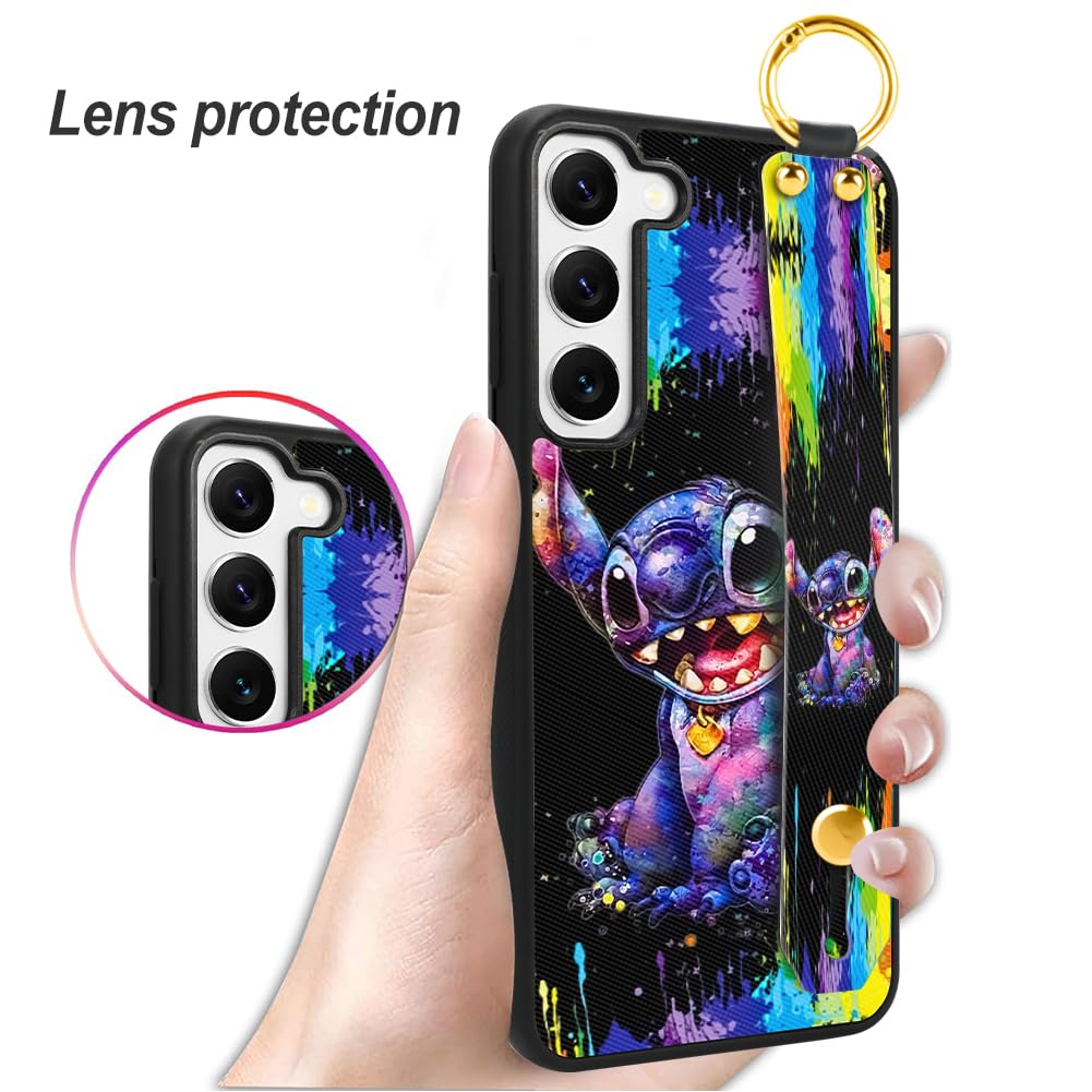 Foto 7 pulgar | Funda De Teléfono Con Diseño De Dibujos Animados Para Samsung Galaxy S24 Con Cordón - Venta Internacional.