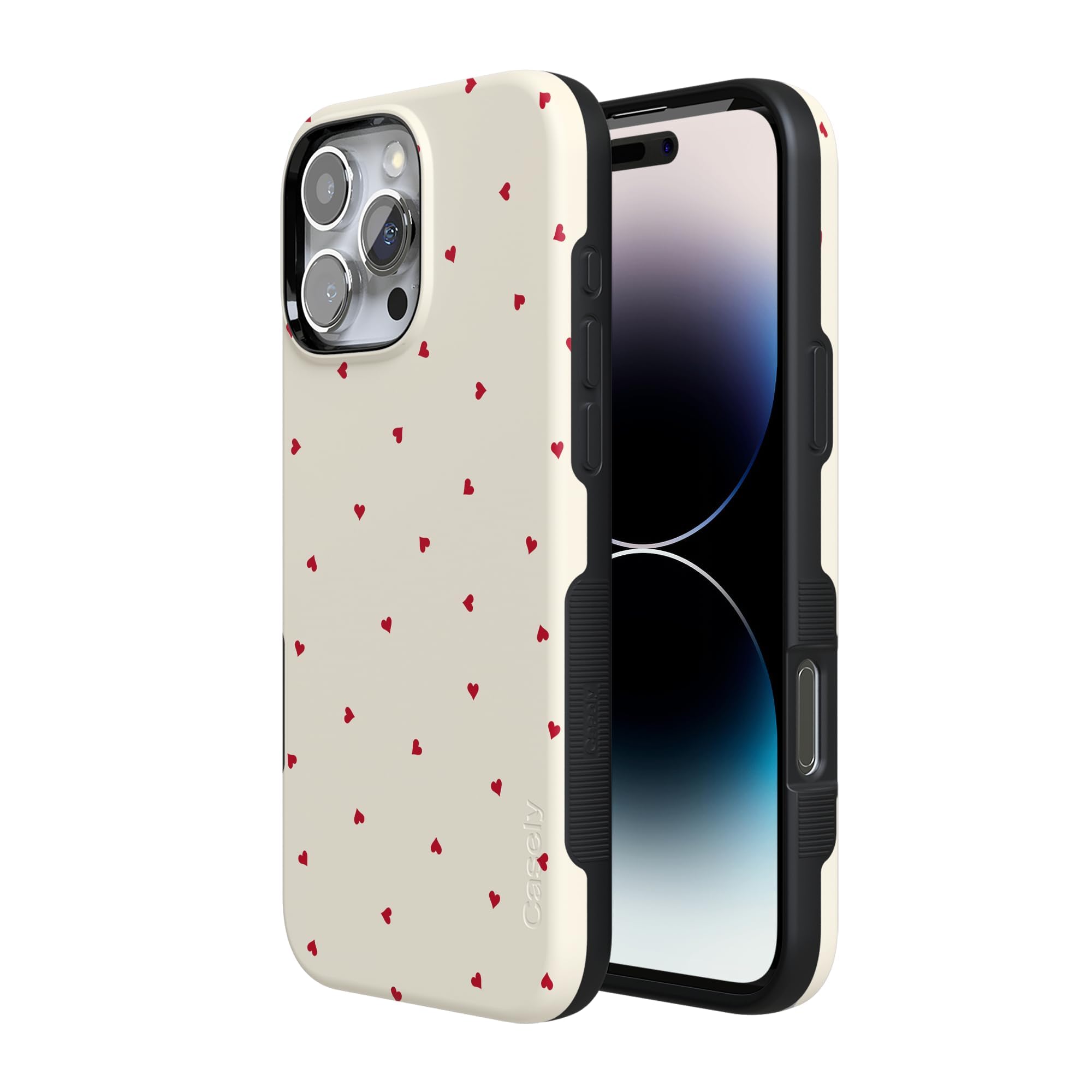 Foto 7 | Funda De Teléfono Casely Be Mine Tiny Hearts Para Iphone 16 Pro - Venta Internacional.