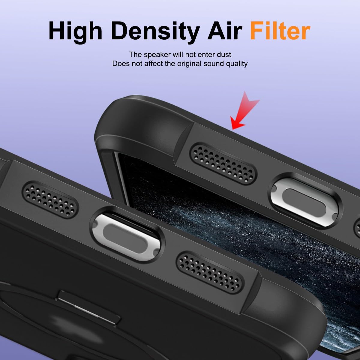 Foto 8 pulgar | Funda De Teléfono Skylmw Compatible Con Iphone 12/12 Pro 6.1 Negra - Venta Internacional.