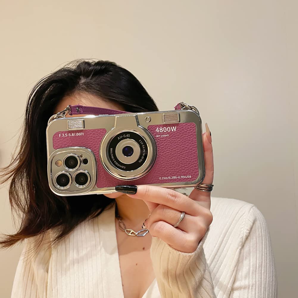 Foto 3 | Funda Para Teléfono Qokcoahn Compatible Con Iphone 16 Plus, Color Morado - Venta Internacional.