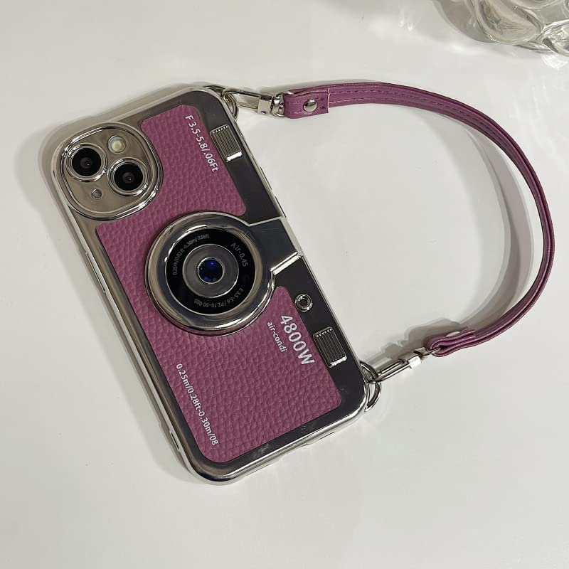 Foto 7 pulgar | Funda Para Teléfono Qokcoahn Compatible Con Iphone 16 Plus, Color Morado - Venta Internacional.