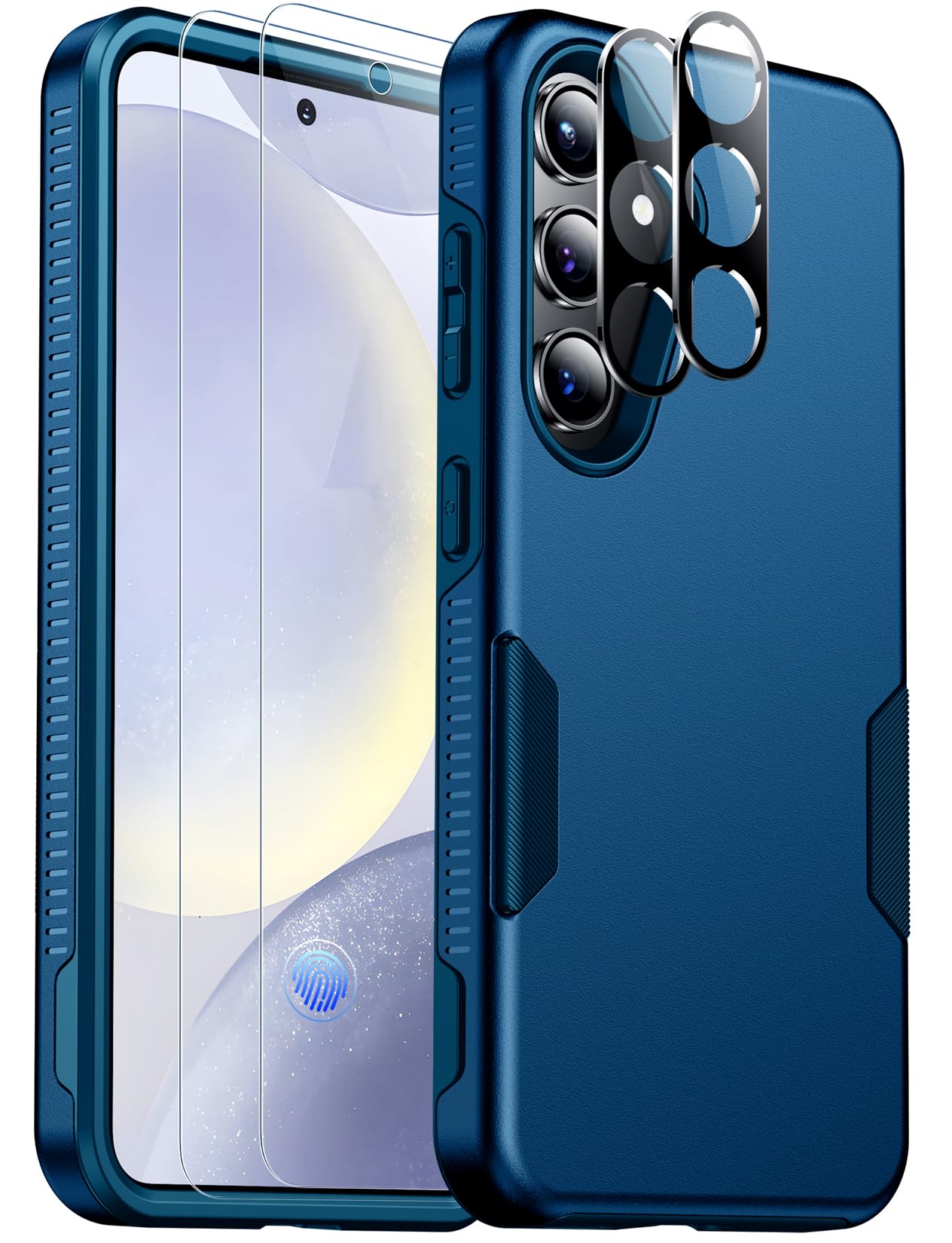 Foto 2 pulgar | Funda De Teléfono Spidercase Para Samsung Galaxy S24 Plus 2024 Sea Blue - Venta Internacional.