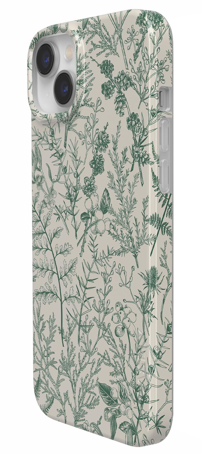 Foto 2 | Funda De Teléfono Casely Sage Garden Green Floral Para Iphone 14 Plus - Venta Internacional.