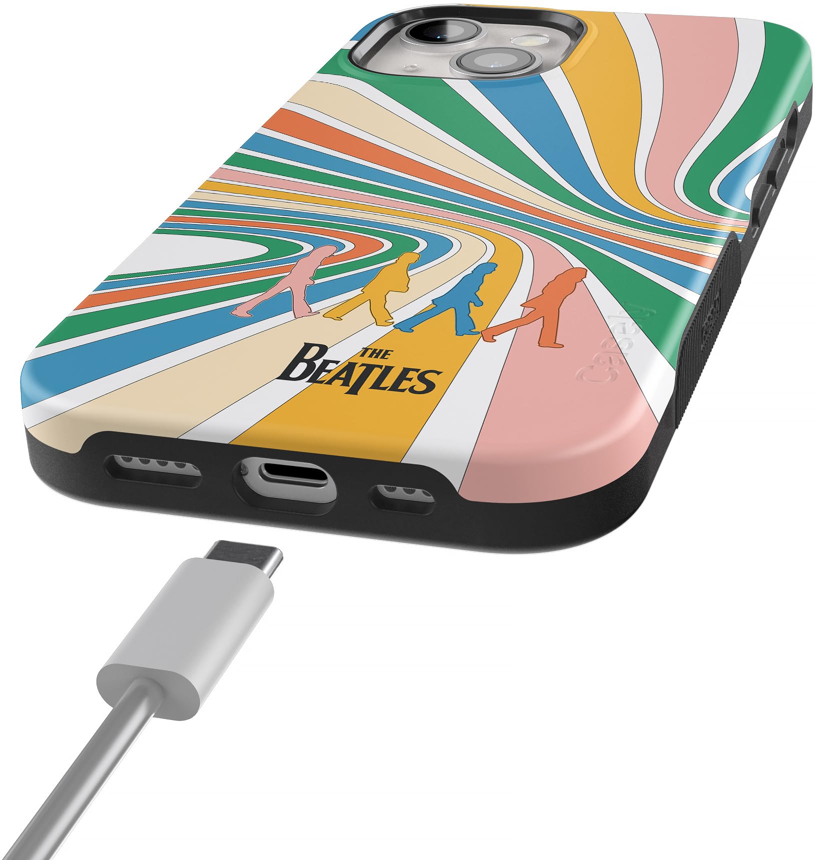 Foto 3 pulgar | Funda De Teléfono Casely Beatles Abbey Road Compatible Con Iphone 15 - Venta Internacional.