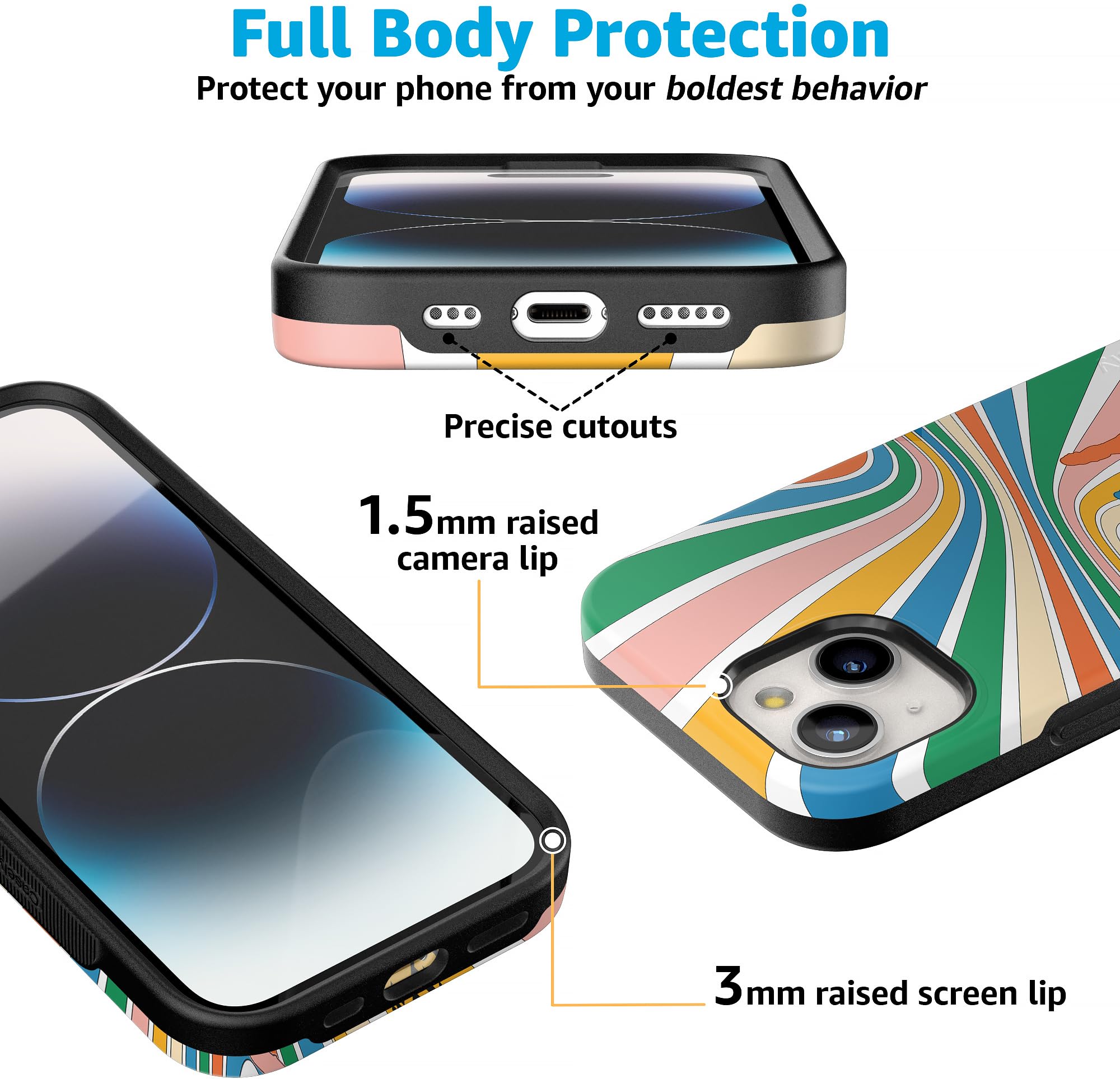 Foto 7 | Funda De Teléfono Casely Beatles Abbey Road Compatible Con Iphone 15 - Venta Internacional.