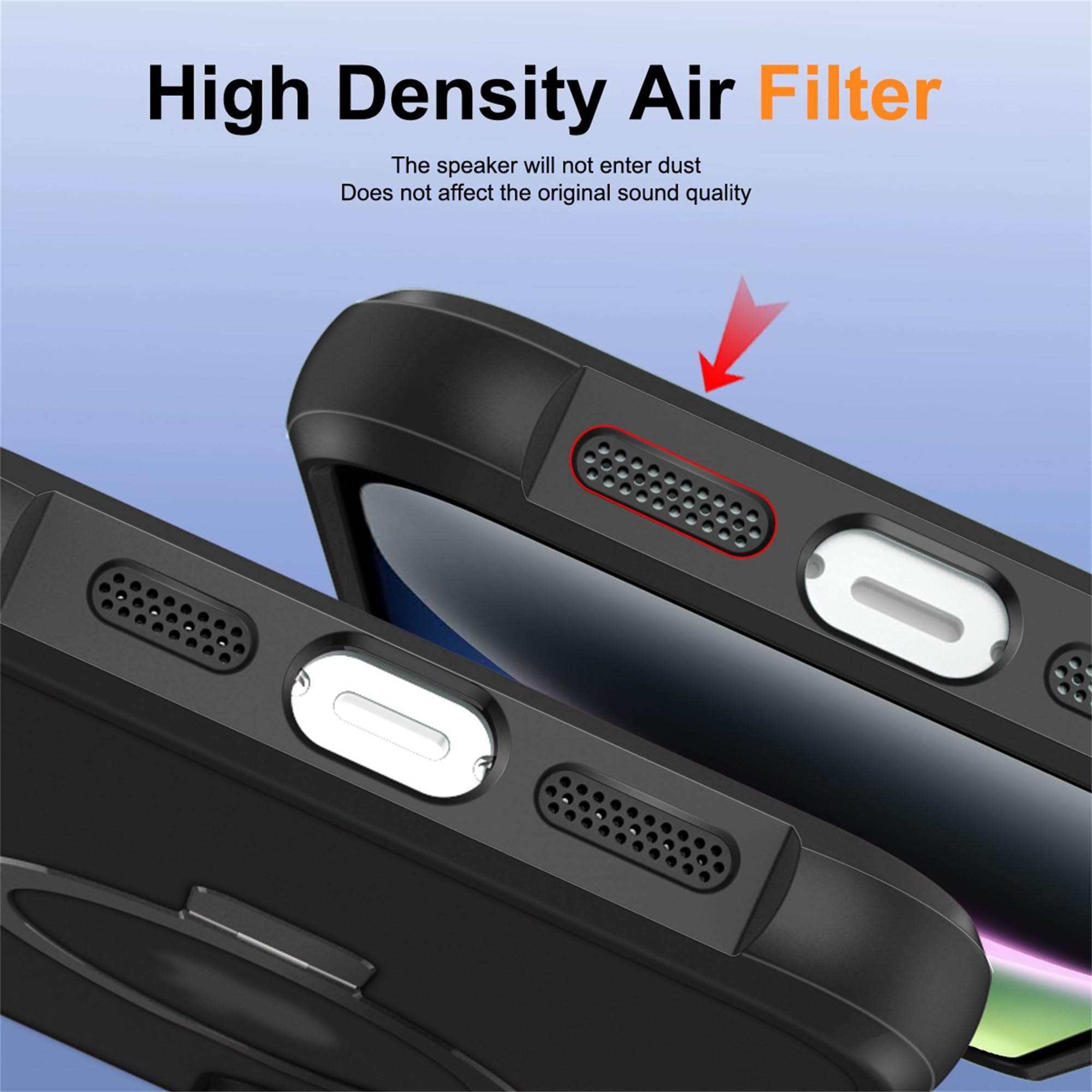 Foto 8 pulgar | Funda De Teléfono Skylmw Compatible Con Iphone 15 Con Magsafe Black - Venta Internacional.