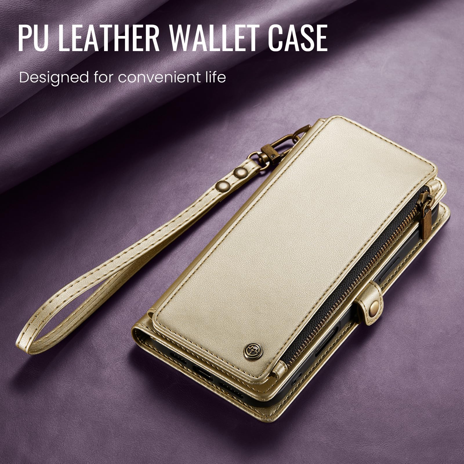 Foto 8 pulgar | Funda De Teléfono Wallet Defense Compatible Con Iphone 16 Pro - Venta Internacional.