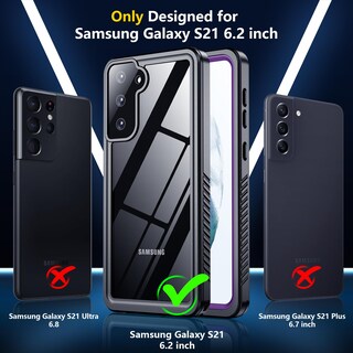 Foto 2 | Funda De Teléfono Spidercase Impermeable Para Samsung Galaxy S21 De 6.2 Pulgadas - Venta Internacional.