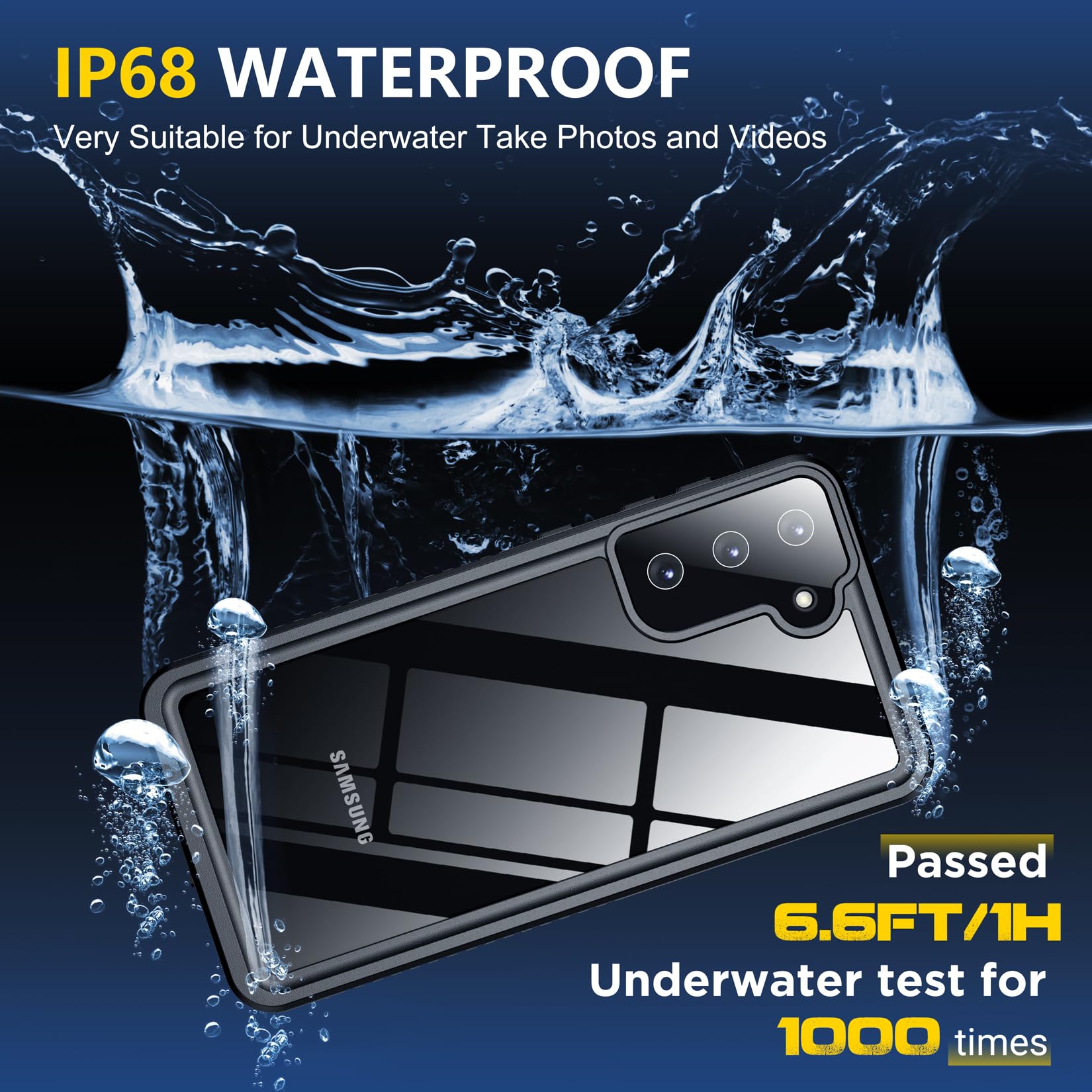 Foto 4 pulgar | Funda De Teléfono Spidercase Impermeable Para Samsung Galaxy S21 De 6.2 Pulgadas - Venta Internacional.