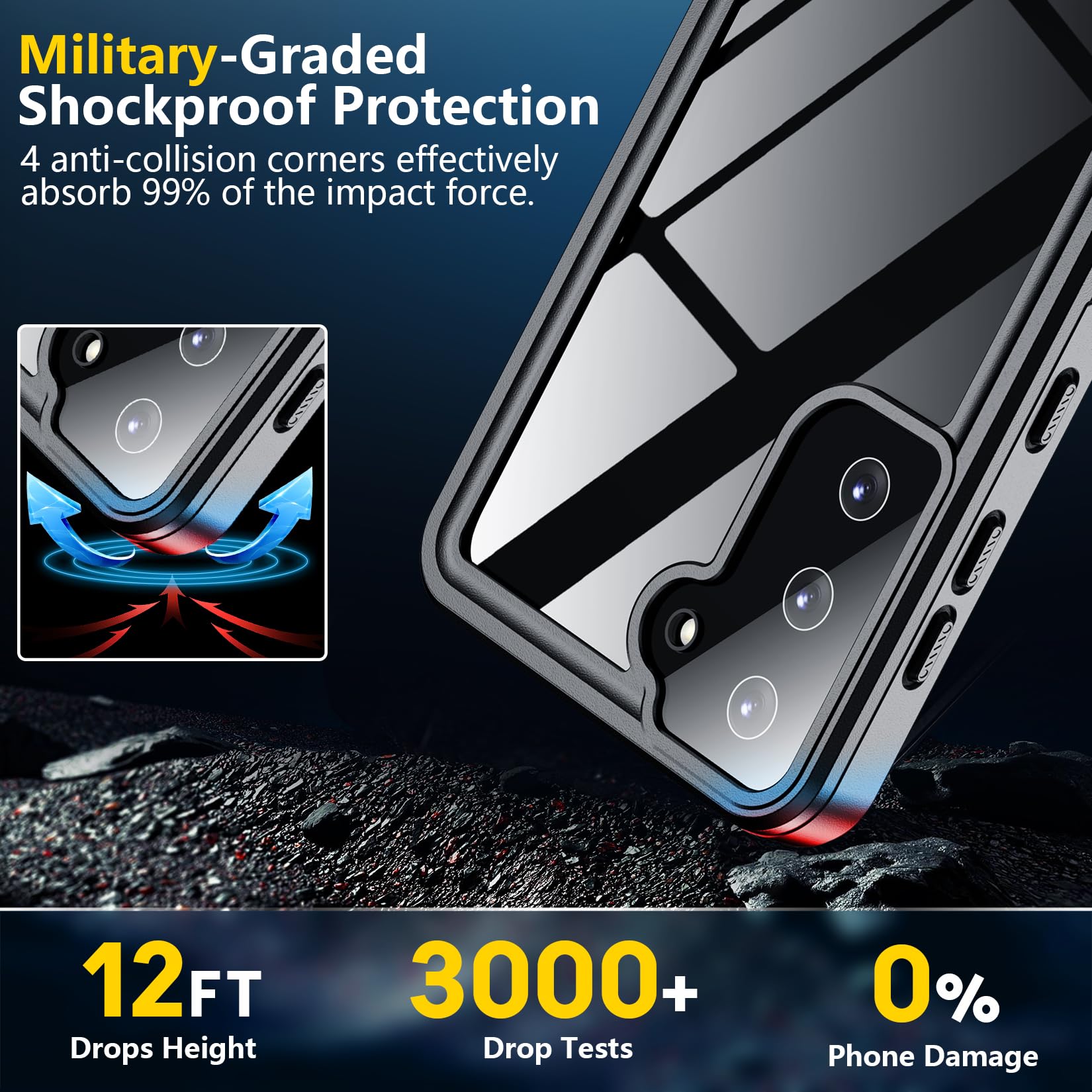 Foto 5 pulgar | Funda De Teléfono Spidercase Impermeable Para Samsung Galaxy S21 De 6.2 Pulgadas - Venta Internacional.
