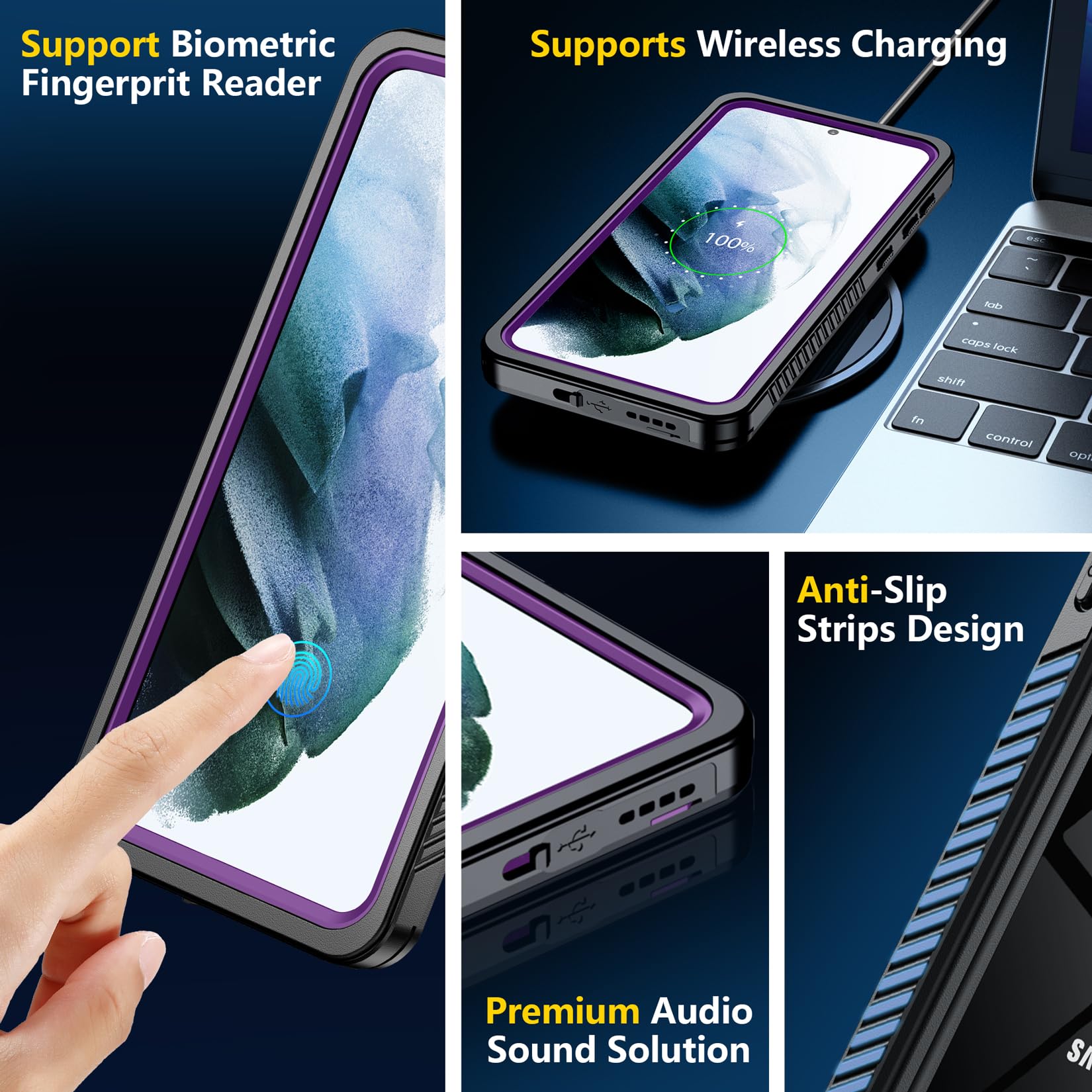 Foto 5 | Funda De Teléfono Spidercase Impermeable Para Samsung Galaxy S21 De 6.2 Pulgadas - Venta Internacional.