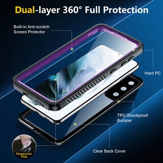 Foto 6 | Funda De Teléfono Spidercase Impermeable Para Samsung Galaxy S21 De 6.2 Pulgadas - Venta Internacional.