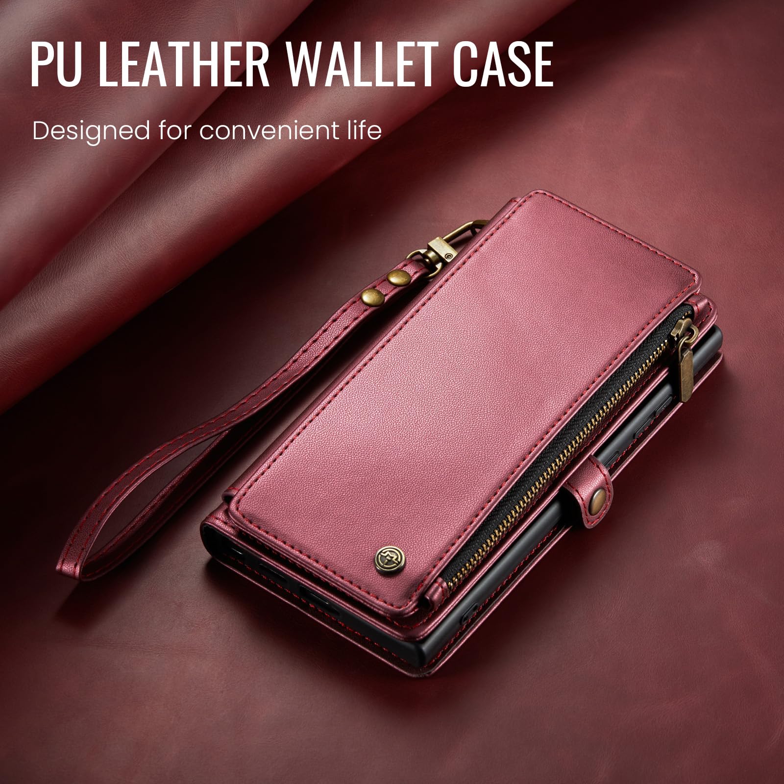 Foto 8 pulgar | Funda Wallet Defcase Compatible Con Samsung Galaxy S24 Ultra - Venta Internacional.