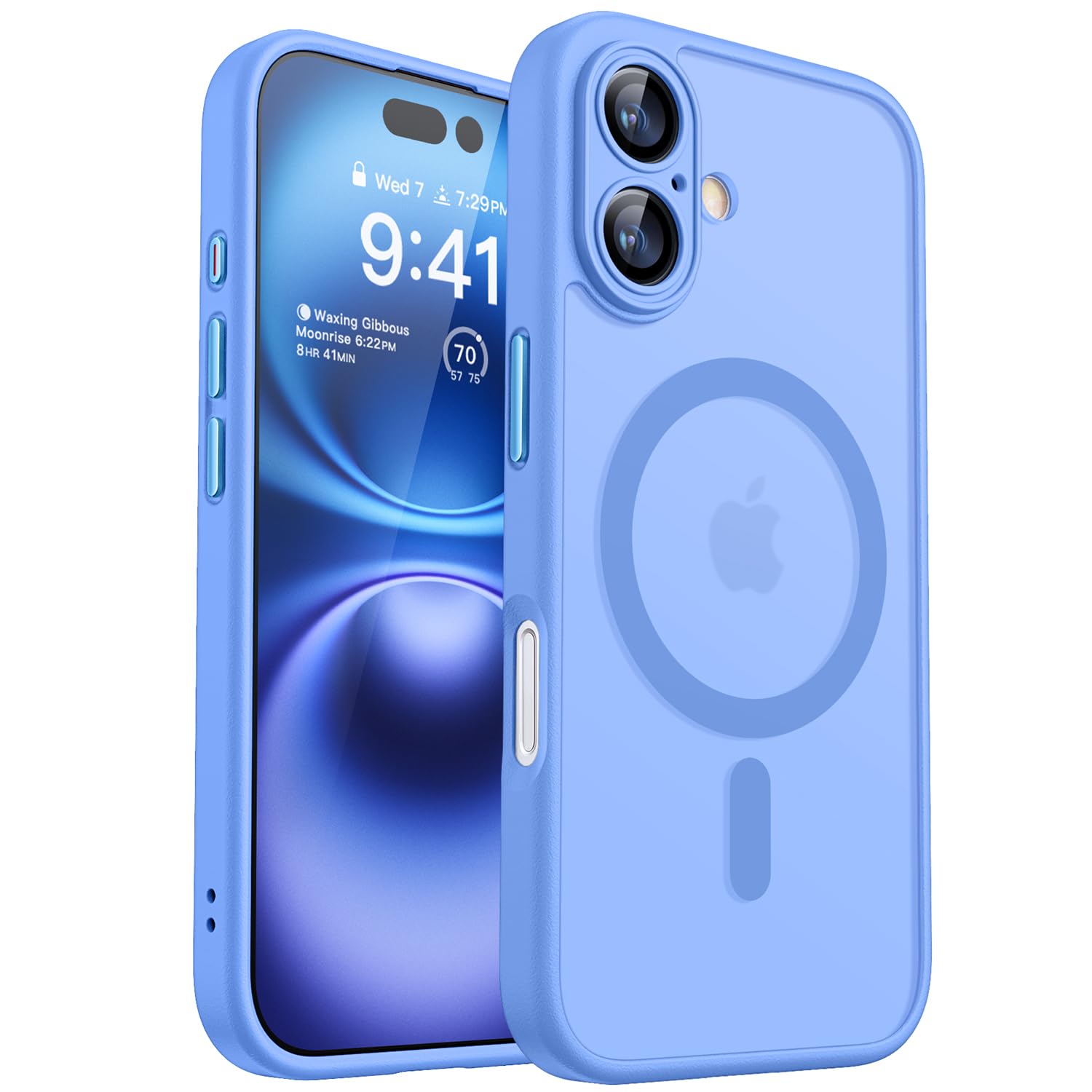 Funda Magnética Canshn Para Iphone 16 Plus Ultramarine - Venta Internacional.