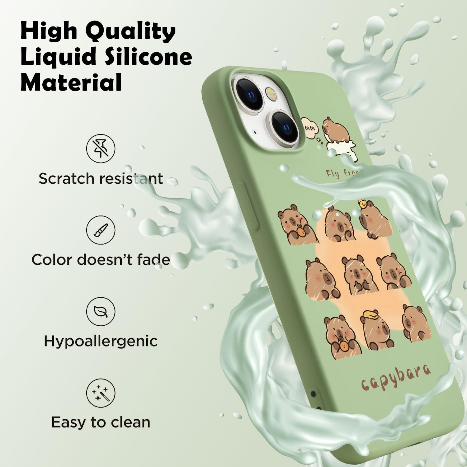 Foto 4 pulgar | Funda De Silicona Luminousguard Para Iphone 7/8/se 2020 - Venta Internacional.