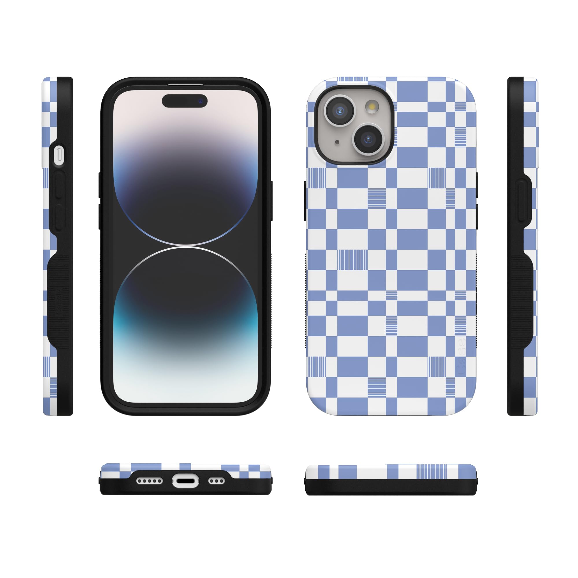 Foto 7 | Funda Para Teléfono Casely Reality Check Periwinkle Iphone 15 - Venta Internacional.
