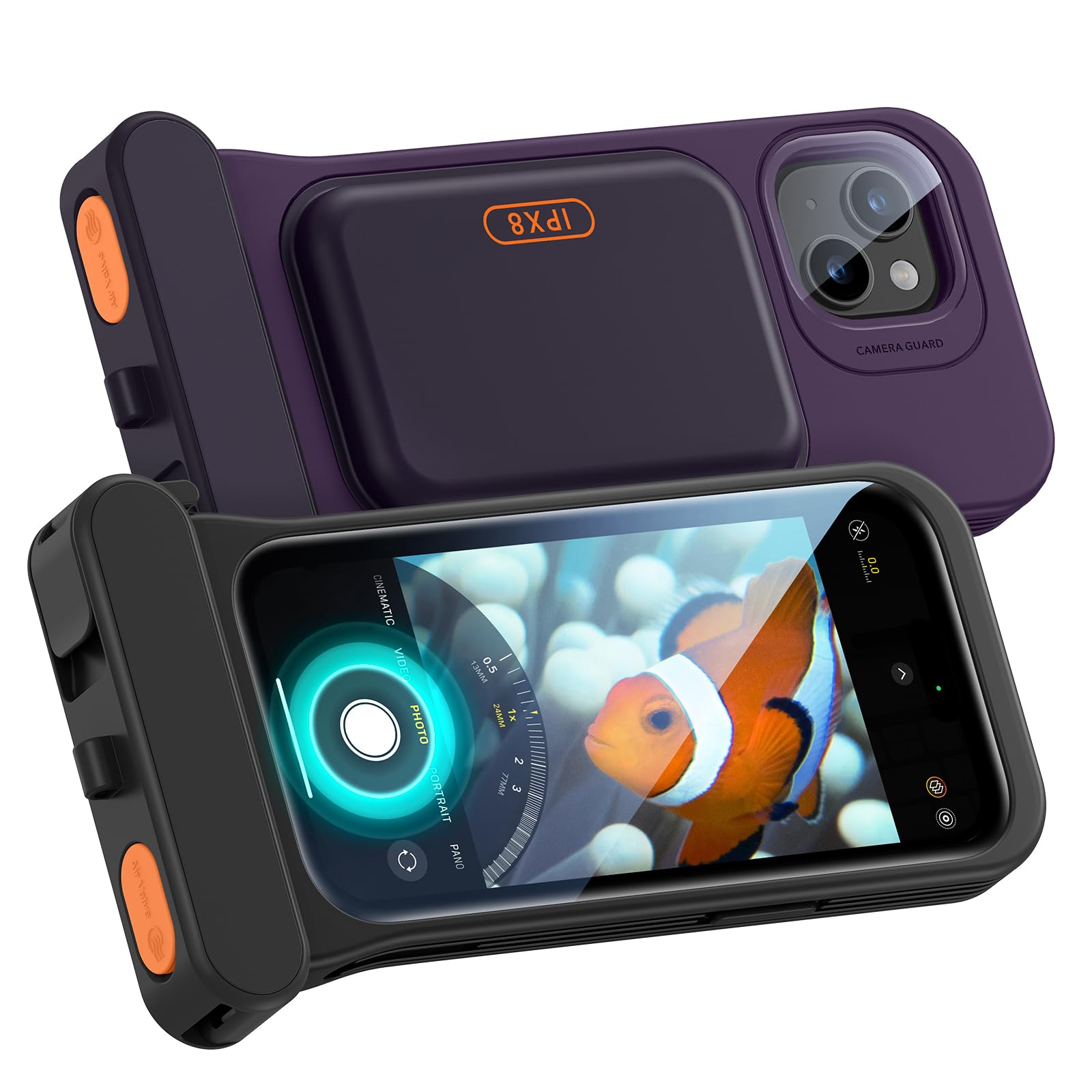 Funda Impermeable Esr Para Iphone 15/14/13 Ipx8, Paquete De 2 - Venta Internacional.